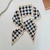 s Women Scarf lady Wraps Elegant Floral Dot Spring Summer silk scarves square Head Neck Hair Tie Band Neckerchief skinny