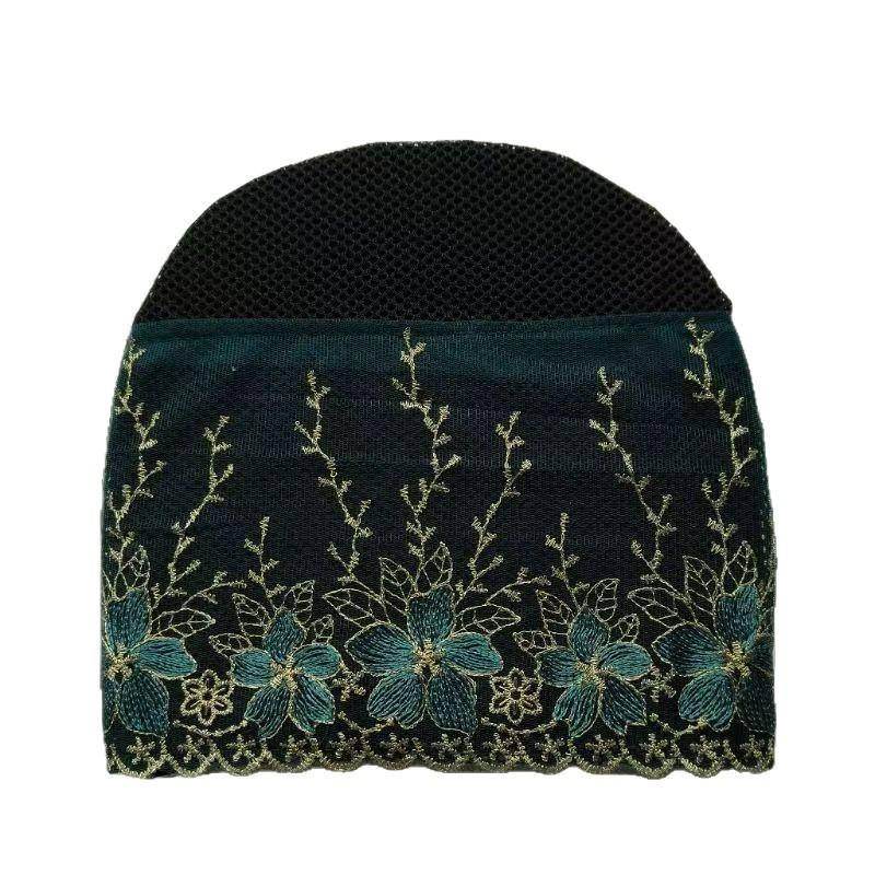 Stylish Hair Cover Cap for Middle-Aged & Elderly Women - Fashionable Hair Band & Headscarf