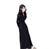 Französisches Temperament Strickpulloverkleid Damen Herbst und Winter Neues Oberteil mit schmalem Unterkleid