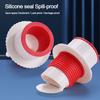 Anti odor Water Pipe Plug One Way Valve Colander Floor drain device Insect Proof Sewer Pipe Sealing Ring