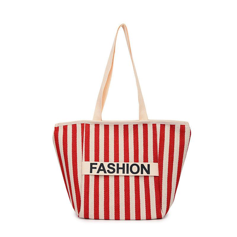 Modern Gender Neutral Striped Sling Bag For Children In Vibrant Colors Perfect For Daily Use красный