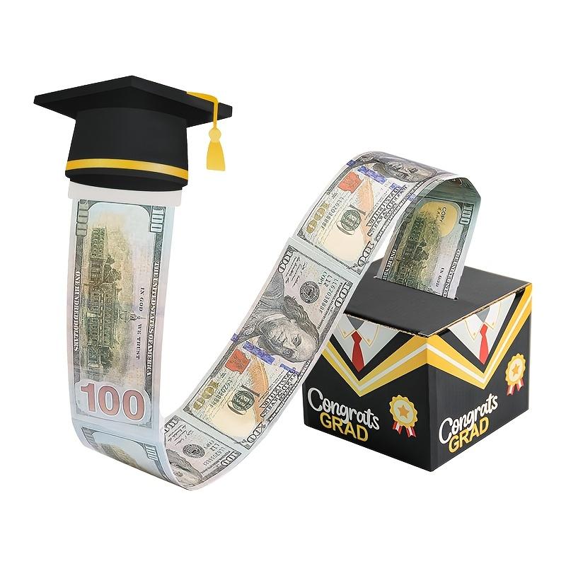 

1 Pcs with 30 Bags,Graduation Season,New Surprise Money Box,Corrugated Cardboard Box,Surprise,Graduation,Party Supplies,Graduation Party Decoration Pack of 1 чёрный