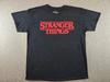 T-shirt Grafica Stranger Things Nera Taglia L Classica Maglietta Serie Netflix