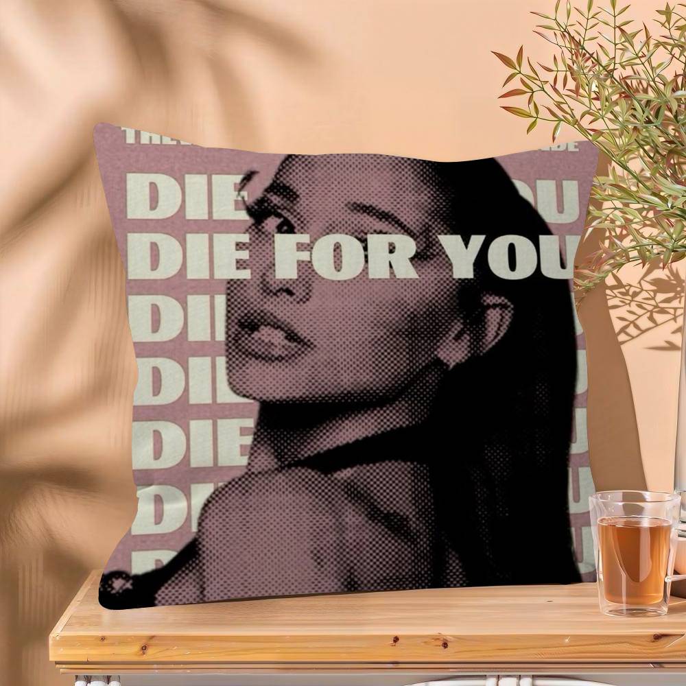 Певица А-Ариана Г-Гранде Персонализированная Наволочка Чехол от Пыли Спальня Детская Вечеринка Украшение Наволочка День Рождения Детский Подарок 30cmx30cm