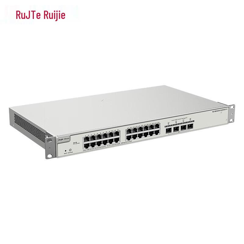 Ruijie RG-NBS3200-24GT4XS-P-E 24-Port Gigabit Layer 2 PoE Switch