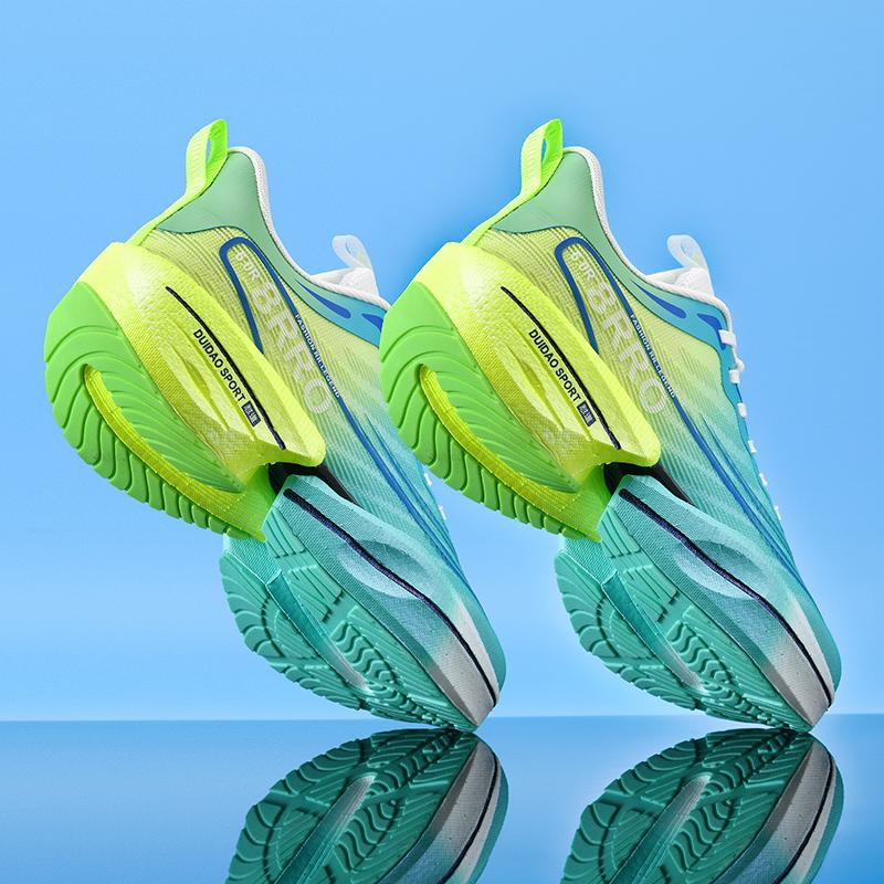 

Уличные кроссовки для мужчин и женщин, для хайкинга, с толстой подошвой, легкие, дышащие, с амортизацией, для бега, тренировок, спортивные 44 зелёный