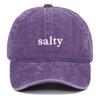 1pc Unisex Basic Solid Baseball Cap for Women and Men,Vintage Washed Distressed Cotton Low Profile Dad Hat Adjustable Sports Hat