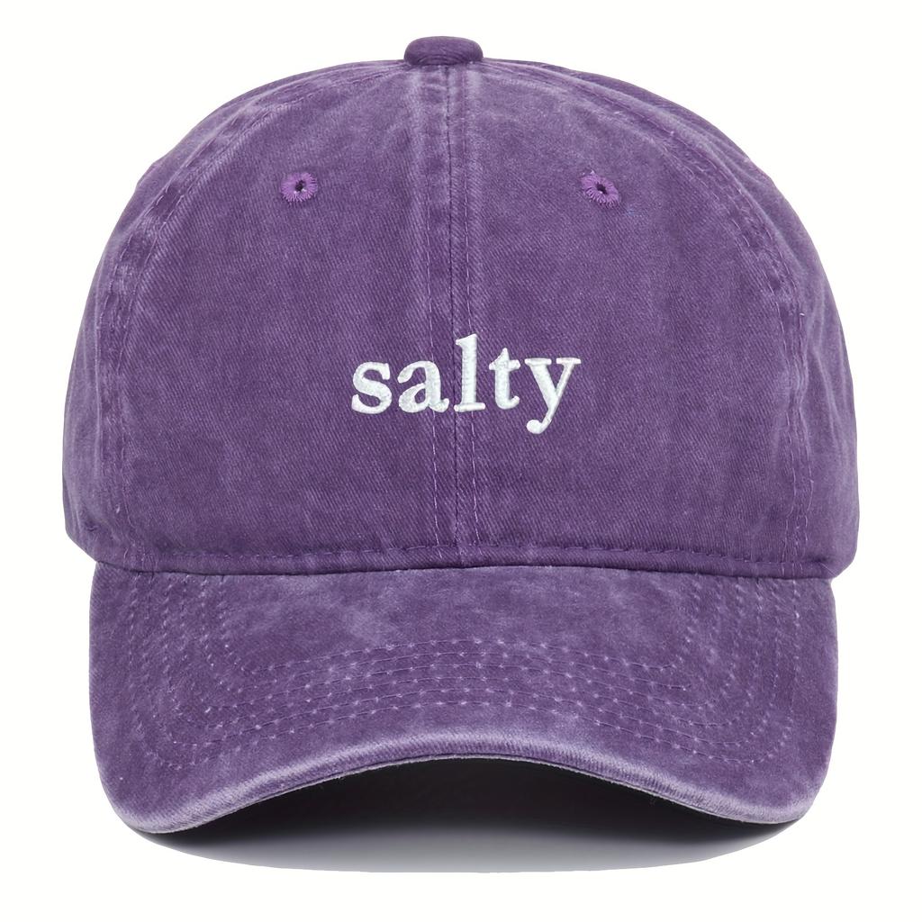 1pc Unisex Basic Solid Baseball Cap for Women and Men,Vintage Washed Distressed Cotton Low Profile Dad Hat Adjustable Sports Hat