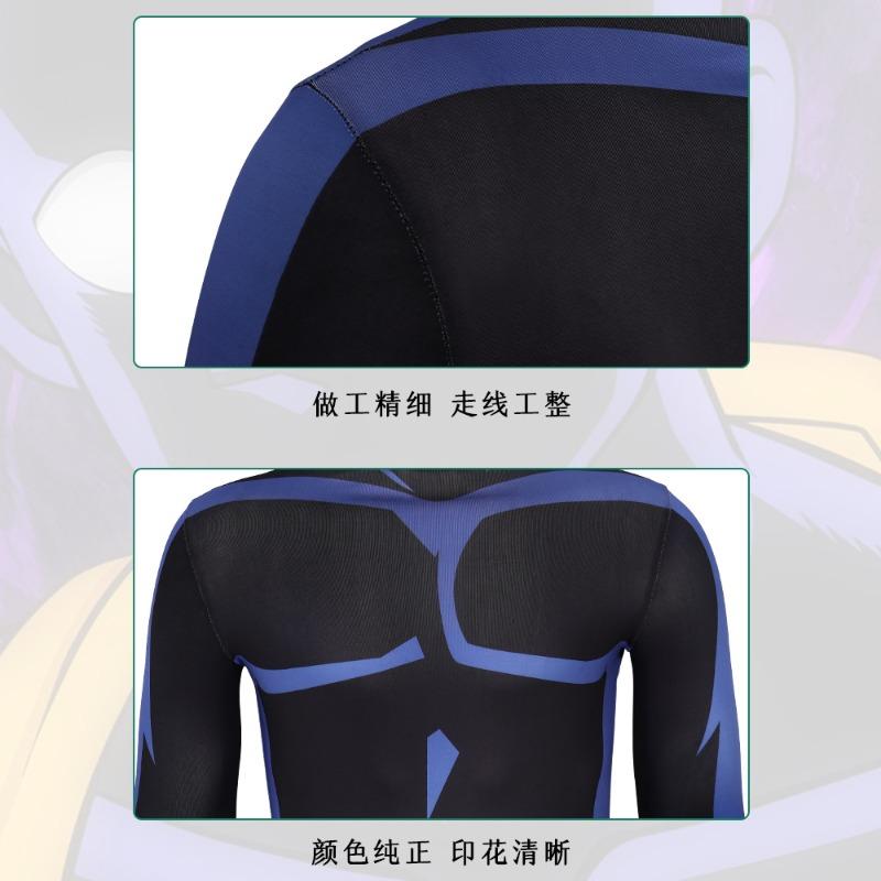 Halloween costume Detective Conan black tights stage performance suit