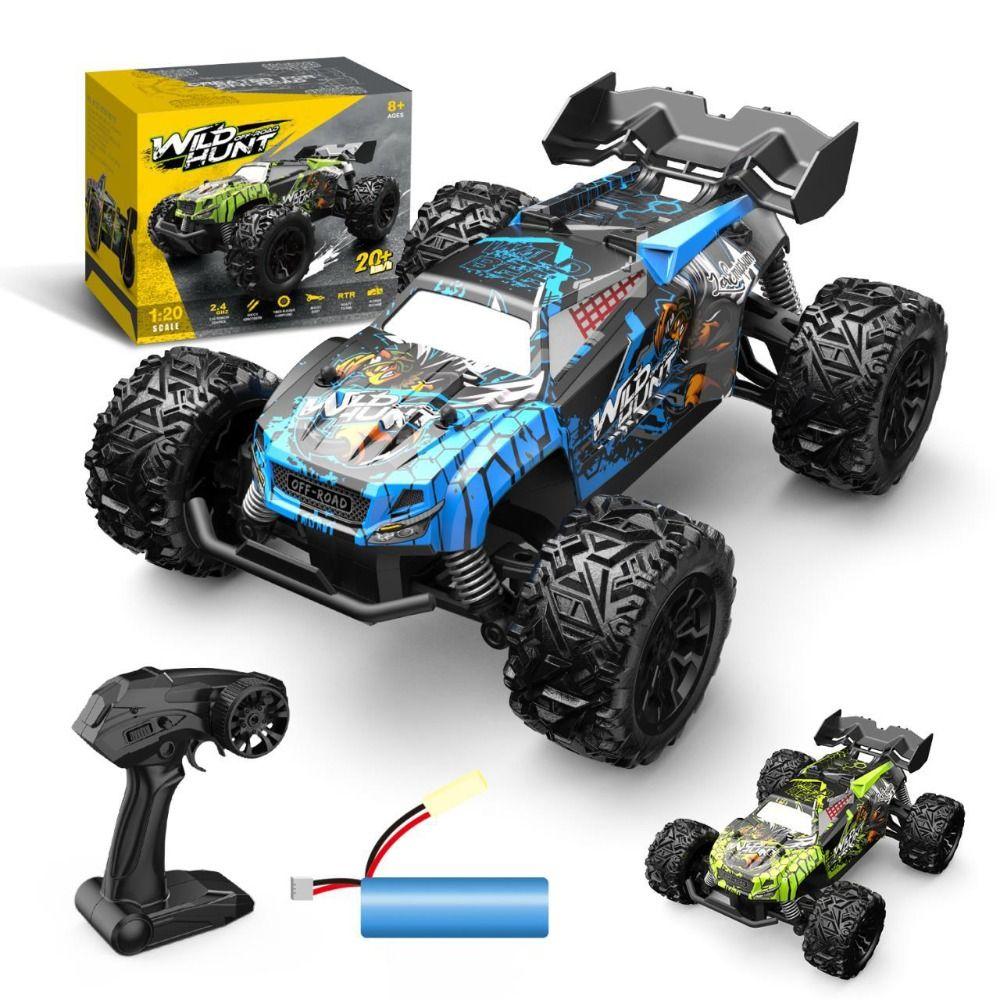 20KM/H Remote Control Racing Cars 2.4G Rock Crawler Hobbies 2.4G Alloy RC Car  Toy Gift