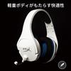 HyperX Cloud Stinger Core Wireless Gaming Headset, PS5/PS4/PC Compatible, White, 2-Year Warranty, HHSS1C-KB-WT/G 4P5J1AA