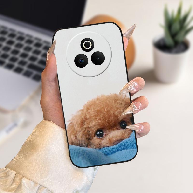 

For Realme P3 Pro 5G Soft Cases Cute Animal Patterns Silicone TPU Phone Cover For Oppo Realme P3 Pro Protective Fundas Case For Realme P3 Pro