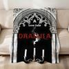 Horror Movie D-Dracula A Love Tale Flannel Soft Warm Plush Blanket For Sofa Living Room Pet Hogar Bedroom Gift Home Car Portable