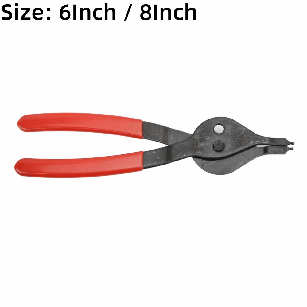 Metal Circlip Pliers PVC Handle Retaining Ring Pliers Durable Snap Ring Pliers Machinery Assembly