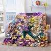 JoJo Bizarre Adventure Soft Warm Flannel Blanket Throw Cozy Lightweight Blanket for Bed Sofa Home Decor -QJY