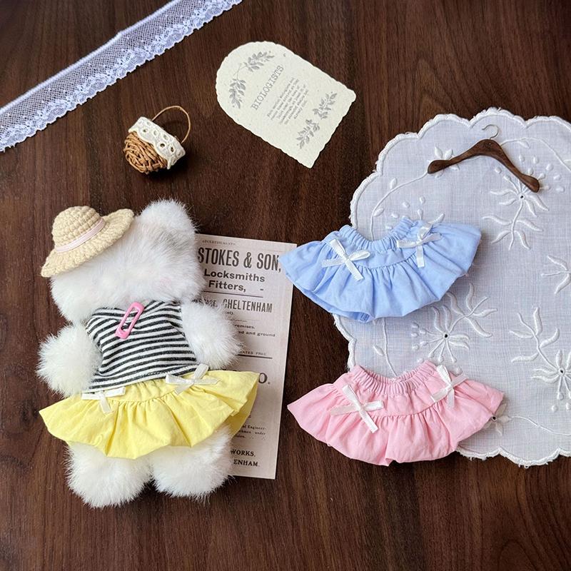 Doll Mini Knitted Woven Straw HatHat Simulation Handmade Hats Toys Doll Dress Up Accessories For Kids Pretend Play Toy