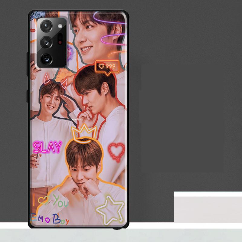 Fashion Lee Min Ho Case For Samsung Galaxy S20 FE S21 S22 S23 Ultra Note 10 20 Ultra S8 S9 S10 Plus Cover Coque