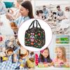 Floral Lunch Box Insulated Lunch Bag for kids Girls Boys Women,Reusable Lunch Box Containers for Women Men,Durable Cooler Tote Bag Lunchbox for Office