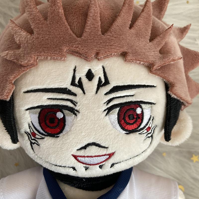 20CM Anime Jujutsu Kaisen Plush Ryomen Sukuna Fushiguro Toji Cosplay Soft Adorable Dollbody Cute Christmas Gift