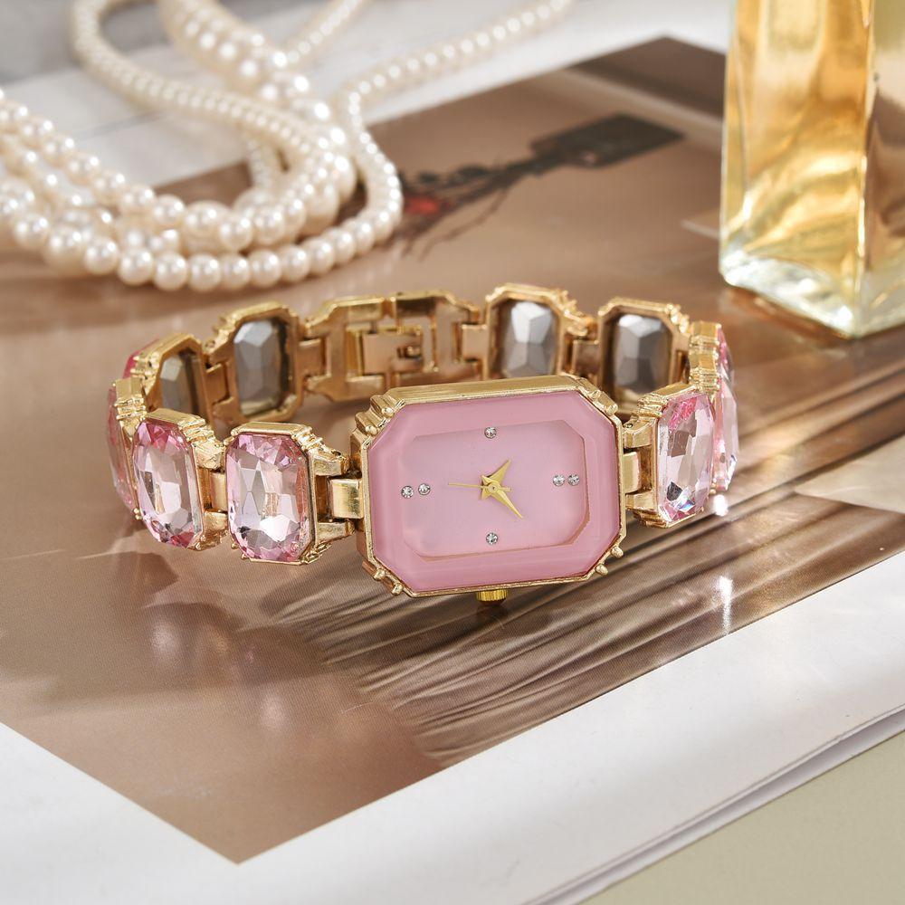 New Fashion Personalized Simple Watch Set Women's Watch Butterfly Digital Belt Fashion Watch