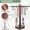 Wood Baseball Accessories Jewelry Organizers for Rings Necklaces and Ball Stand Elegant Necklace Holder