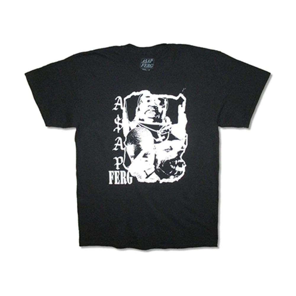 Men s ASAP Ferg Work T-shirt Medium Black XXL
