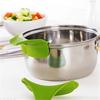 Anti-spill Drain Kitchen Pots and Pans Round Rim Deflector Liquid Kitchen Gadgets