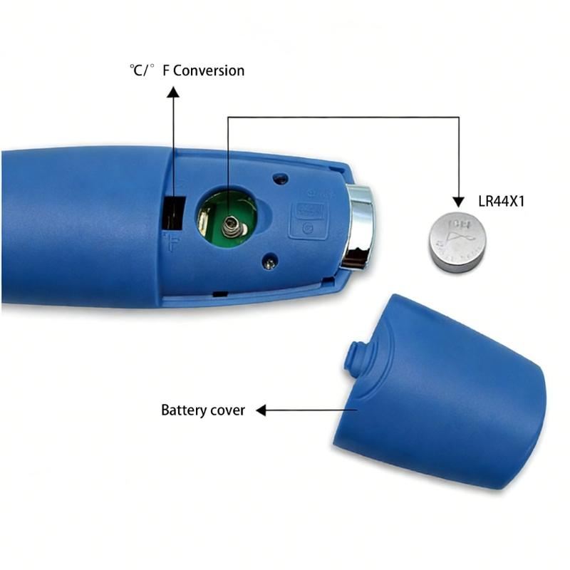 High Accuracy Digital Kitchen Display Tool With Weight Calculation Silicone Spatula Thermometers For Chocolate Dough