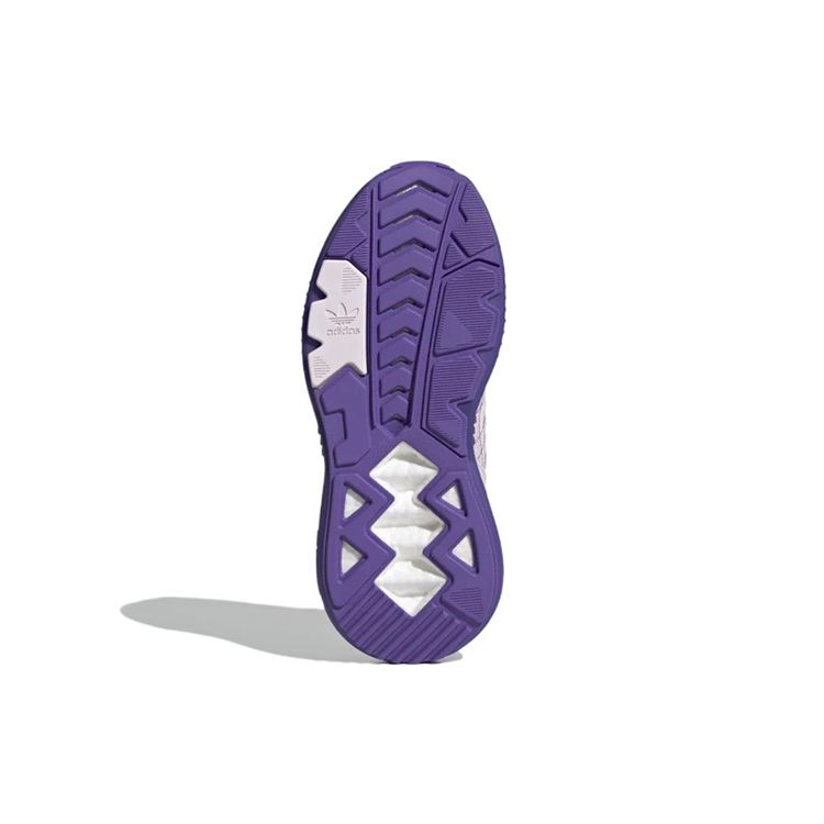 Adidas Originals ZX 5000 Durable Shock Absorbing Low Top Running Shoes Women Sneakers Light-Purple GX8666