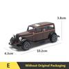 1:43 Alloy Vintage VAN OFF ROAD PICK UP Diecast Car Model Classic Pull Back Car Model Miniature Vehicle Replica for Kids Adults
