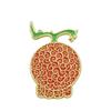 One Piece Devil Fruit Brooch - Ace Flame & Rubber Fruit Badge Jewelry