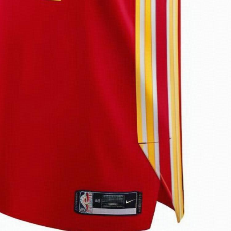 Nike Bedrucktes Logo Rundhals Seitenschlitz Basketballweste Saison 2022-2023 Trae Young Atlanta Hawks Herren Tops Rot CN6326-657