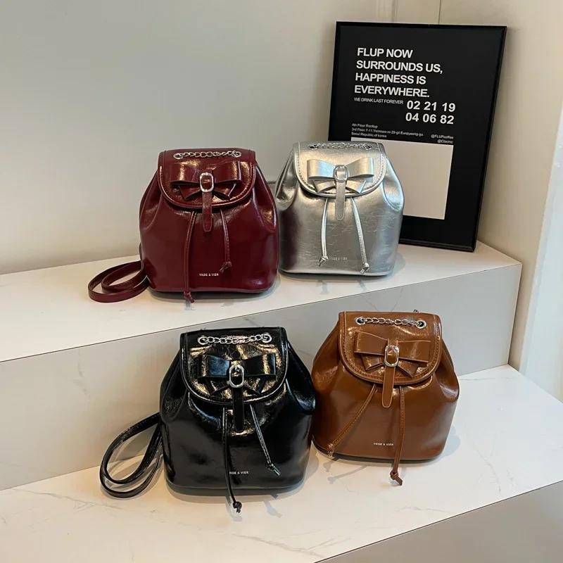 Lightweight shoulder bag for women travel light outdoor chain backpack elegant