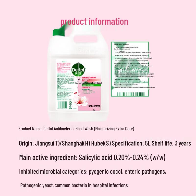 Dettol 5L Disinfectant Hand Wash Refill