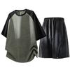 Summer Set Men's Casual Sports Short Sleeved Set Men's Two-piece Set