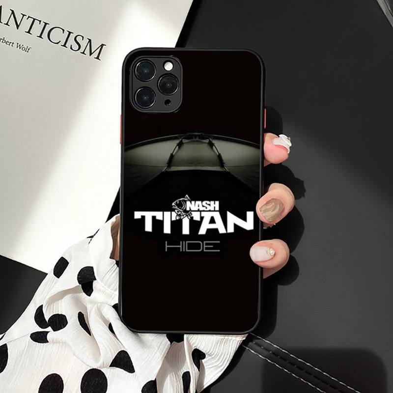 Nash Fishing Art Phone Case for iPhone 11 12 13 Mini Pro XS MAX 8 7 6 6S Plus X 5S SE 2020 XR Case