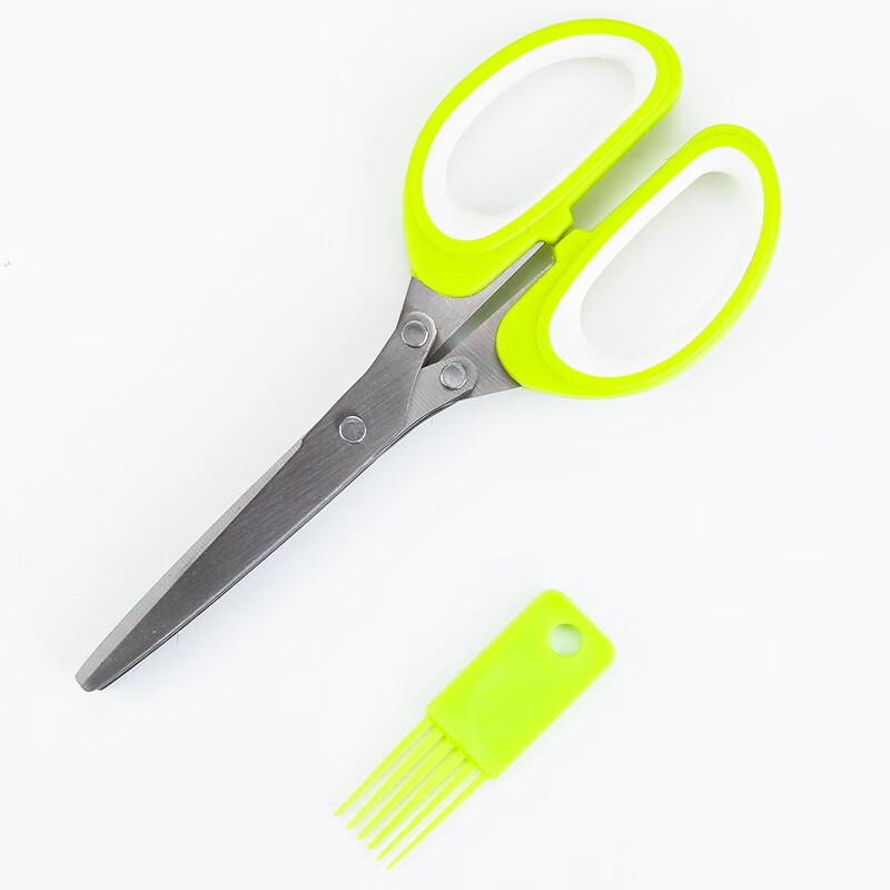 HSDIC 5-Blade Stainless Steel Kitchen Scissors
