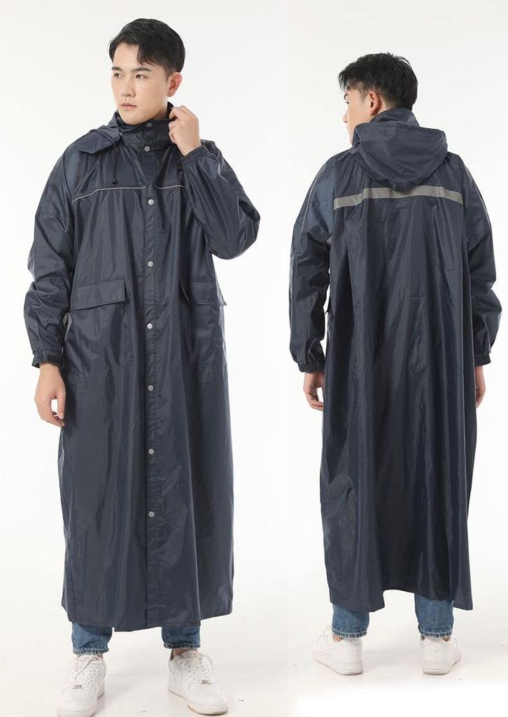 Rain Large Rain Large Fully High Heavy Rainy Storage Bag Commuting To Work or Picking Up At XL [JYZ] Raincoat, Long, Backpack-Compatible, Poncho,