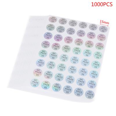 1000 Pcs Hologram Stickers Qc Passed Security Warranty Tamper Evident Security