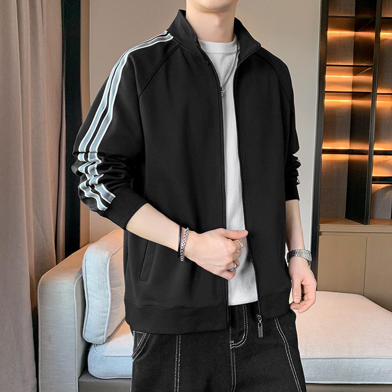 Jacket men's color blocking 2025 autumn and winter new men's youth windproof fashion casual top jacket trend