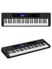 Casio Electronic Keyboard Casiotone Standard Keyboard with Touch Response CT-S400 (black) 61-key