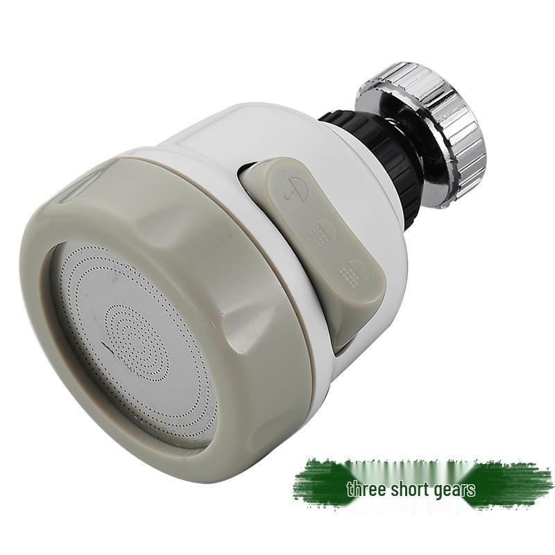 Universal Kitchen Faucet Aerator & Anti-Splash Shower Head with Filter