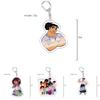 Magic Full House Cartoon Acrylic Keychain Cute And Trendy Character Collectible Bag Decor