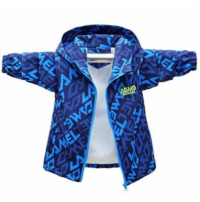 Windbreaker mit Kapuze im koreanischen Stil für Jungen und Mädchen - Trendige Outdoor-Jacke für Kinder für Frühling/Herbst