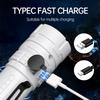 Portable   LED Flashlight Re able LED Light High Clear Floodlight Lightweight Type C Charging Super Bright   Flashlight