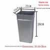 Thickened Galvanized Square Waste Bin Liner