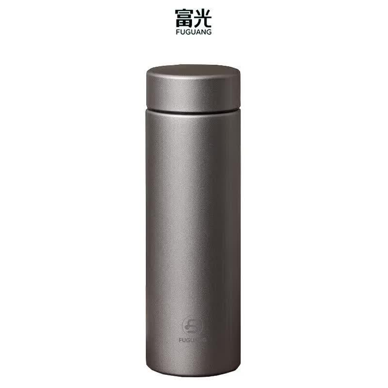 FUGUANG Pure Titanium Insulated Tea Infuser Mug
