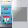 Zhengshang C4 Smart WiFi Graffiti Switch with Voice Control for Alexa/Google, EU Standard