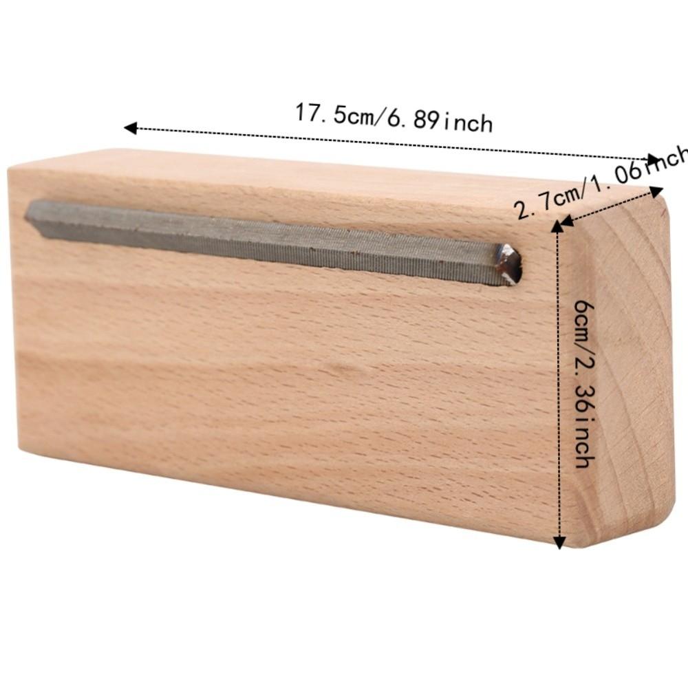 Wood Guitar Fret File 45 Degrees Guitar Repair Tool Luthier Maintenance Tool  For Guitar