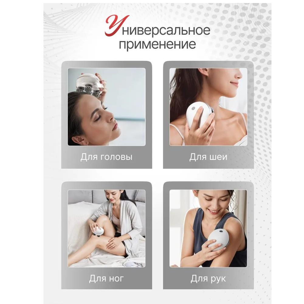 Electric massager for head, neck, and body